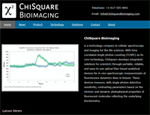 Tablet Screenshot of chisquarebioimaging.com